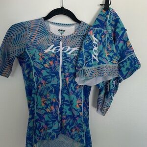 Zoot Tri Shorts Koa Blue - 2 pc tri suit